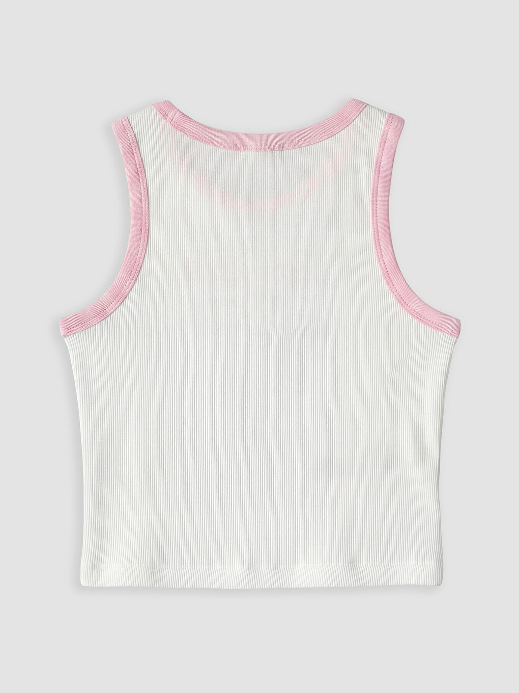 Ekru Los Angeles Baskılı Kız Çocuk Pijama Üst-1