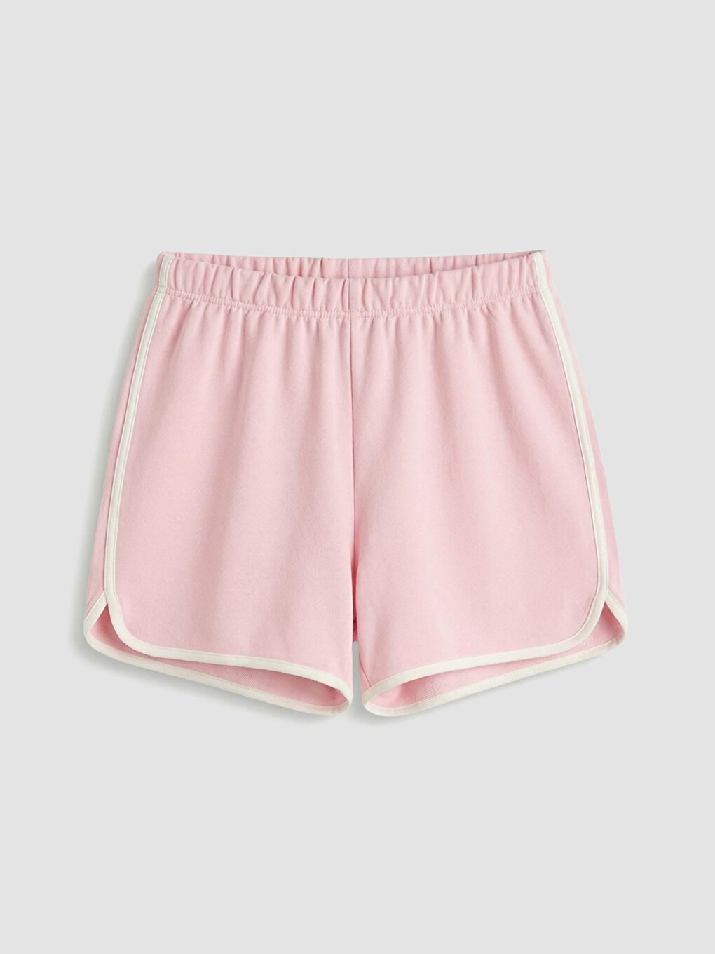 Ekru Los Angeles Baskılı Kız Çocuk Şortlu Pijama Takımı-3