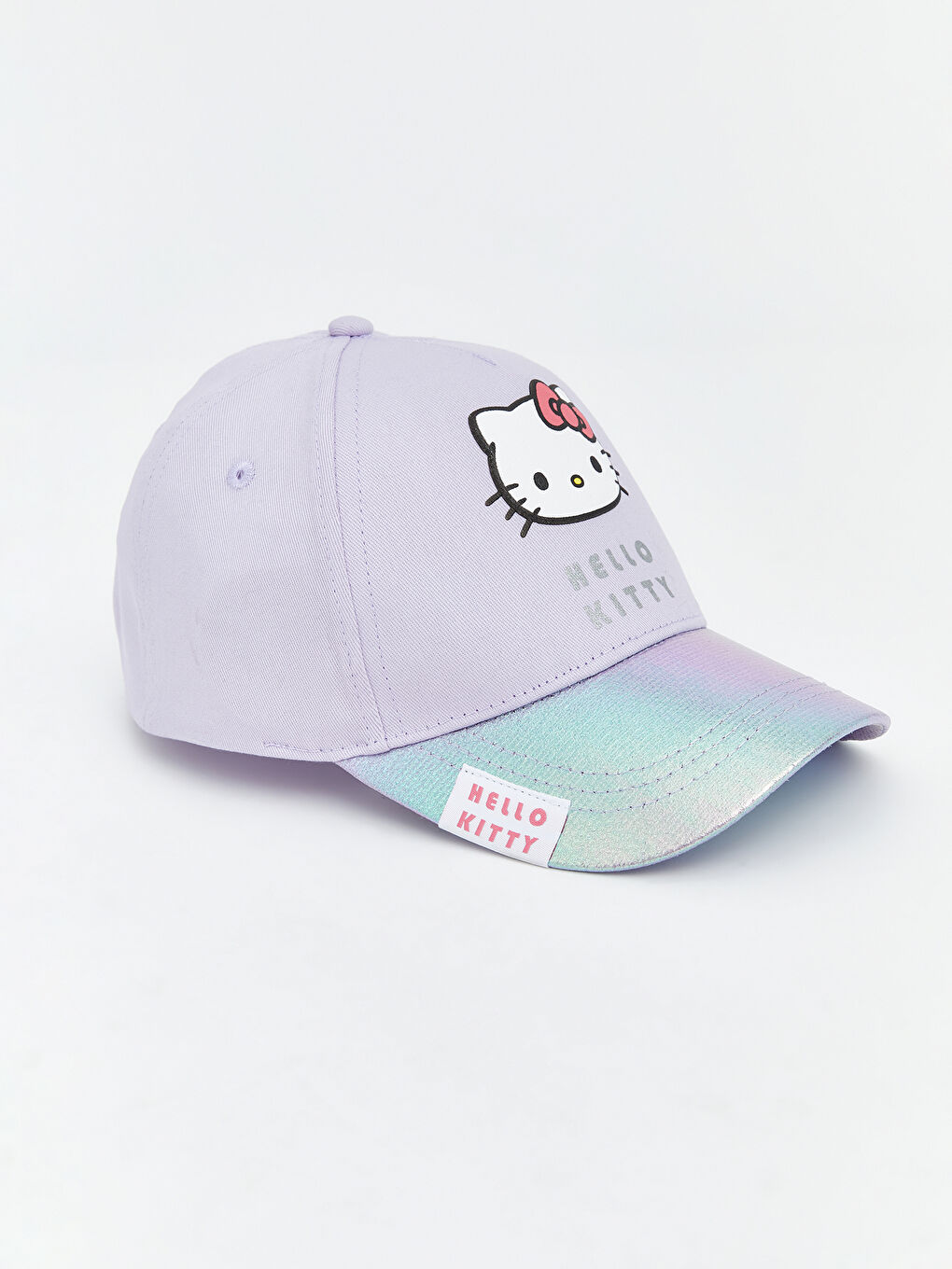 Hello Kitty Baskılı Kız Çocuk Kep Şapka -1