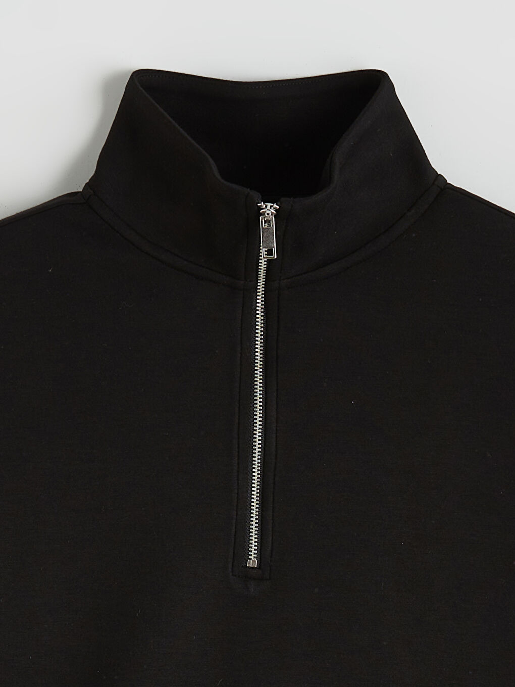 Mock Neck Soft Touch Women's Sweatshirt-5