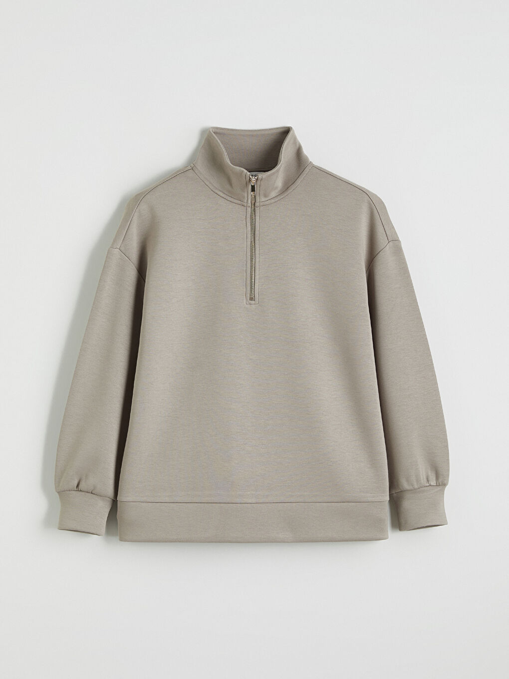 Woman BEIGE Sweatshirt-4