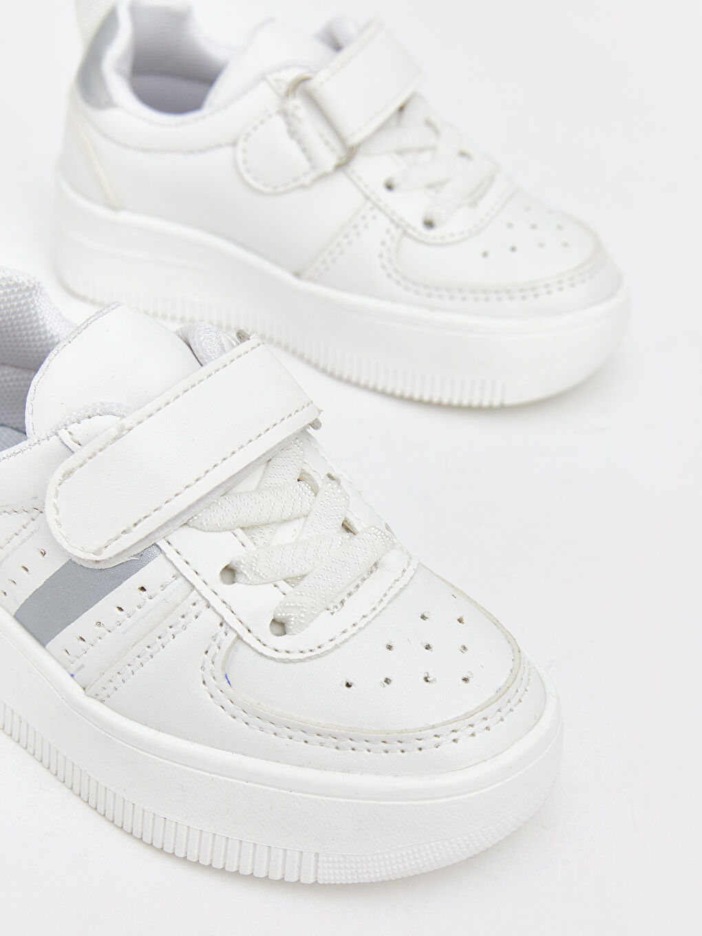 Baby Girls' Sneakers with Laces & Hook-and-Loop-2