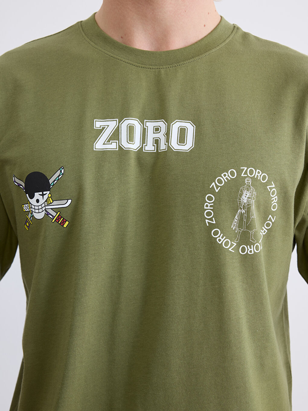 T-shirt KAKI Homme-2