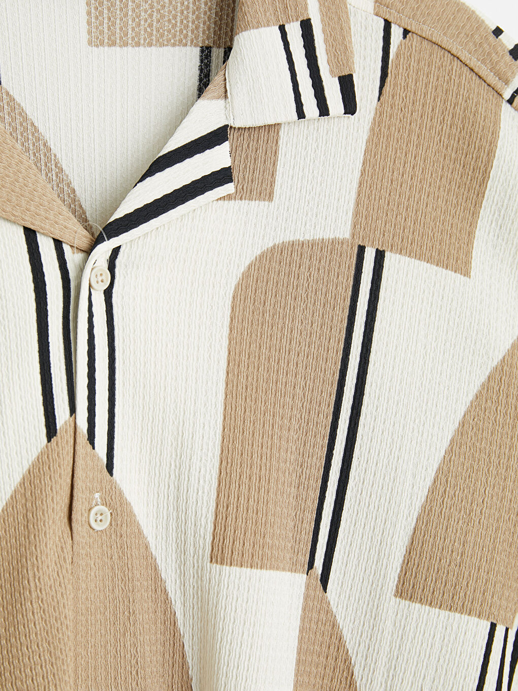 Regular Fit Patterned Men's Shirt-4