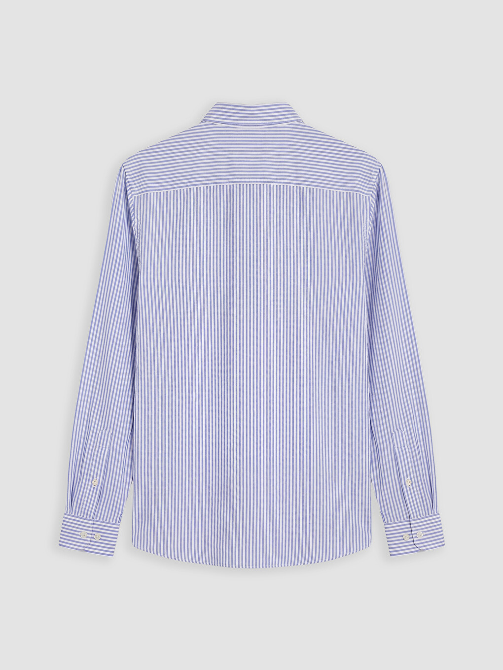 Slim Fit Striped Crinkle Men's Shirt-1