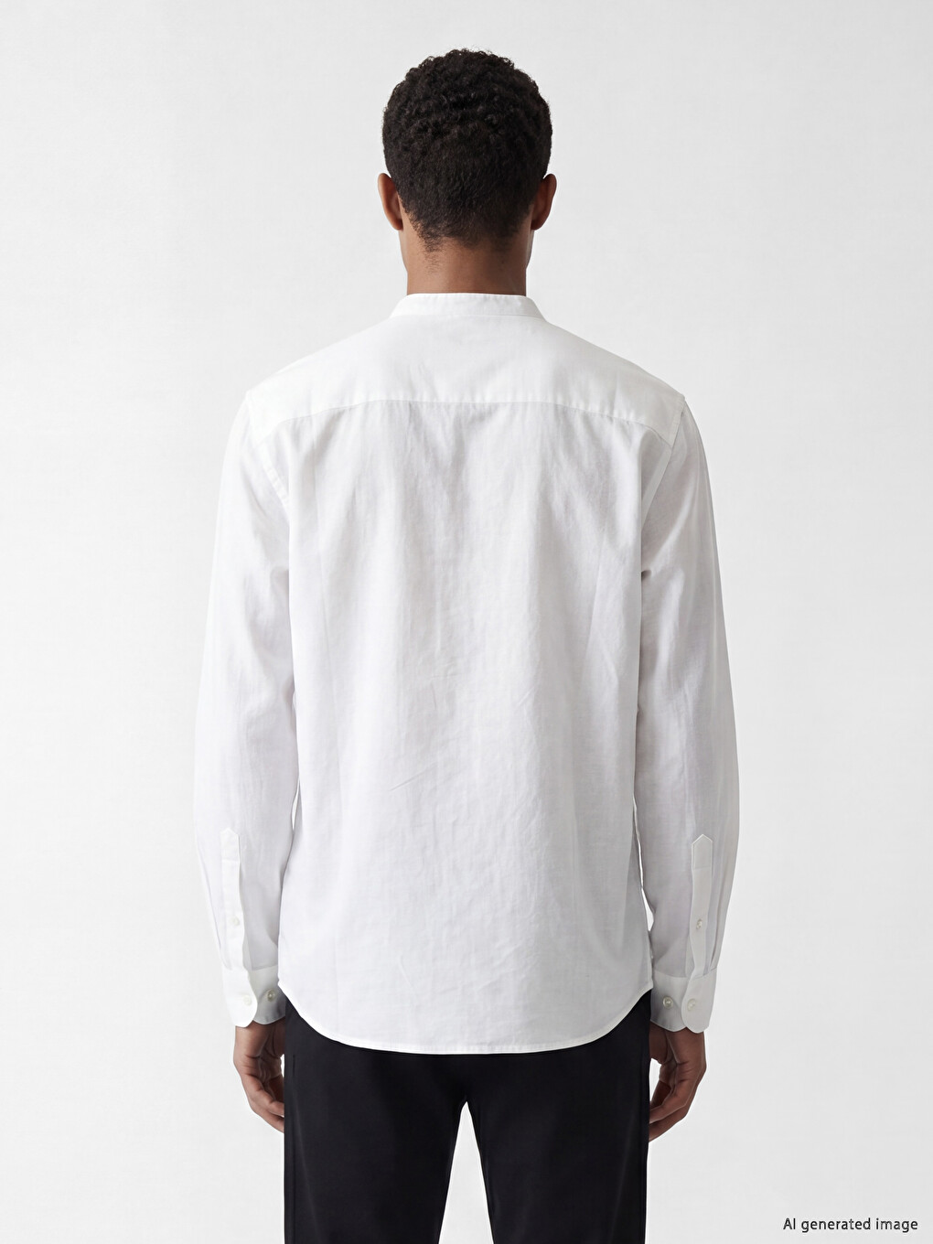 Chemise Homme Coupe Régulière En Mélange De Lin-3