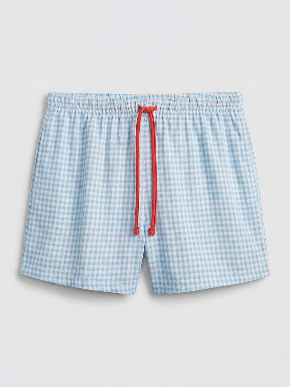 Mavi Bisiklet Yaka Baskılı Kadın Şortlu Pijama Takımı-3