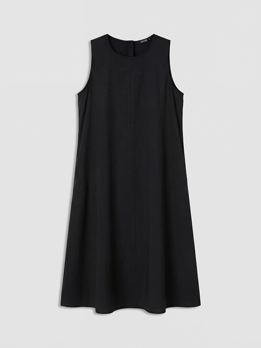 Robe Évasée en Mélange de Modal-4