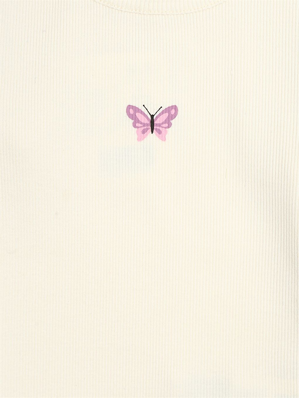 Baby Girl ECRU T-Shirt-2