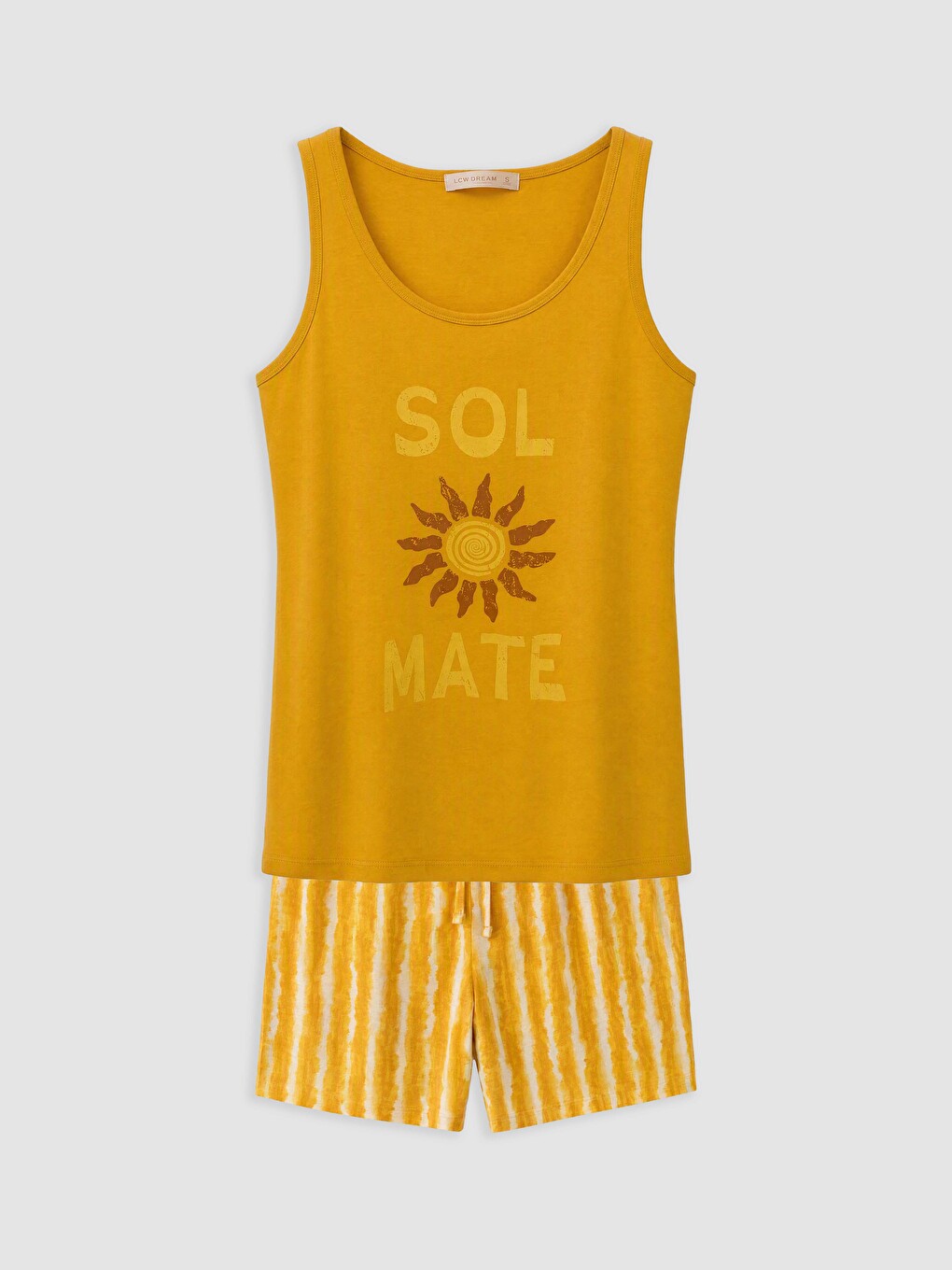 Ensemble De Pyjama Short Imprimé Pour Femme