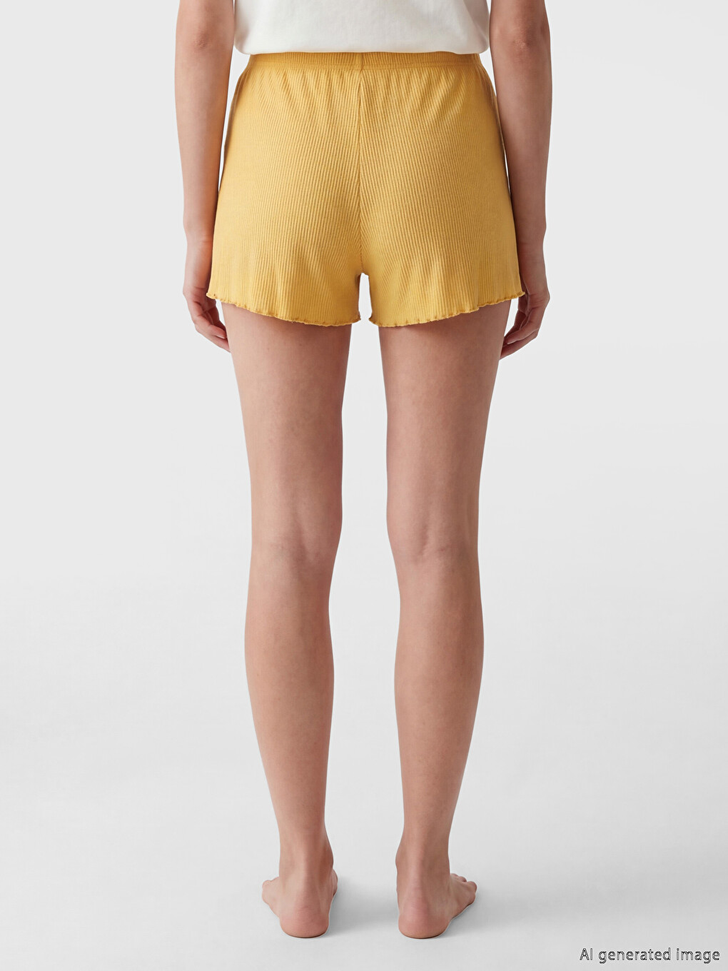 Elastic Waist Women's Shorts Pyjamas Bottom 2 Pack-7
