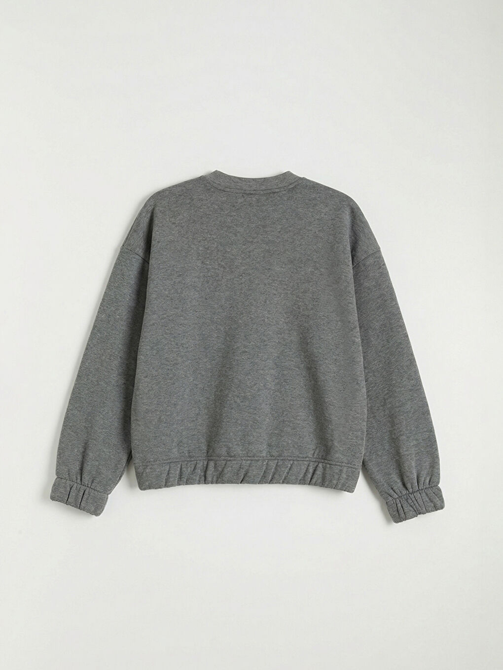 Antrasit Kız Çocuk Kalın Kolej Ceket-1