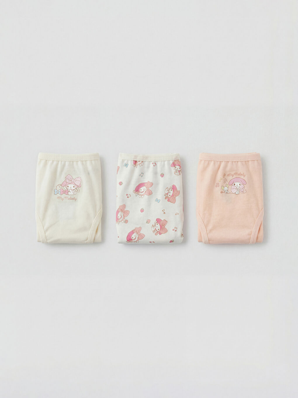 My Melody Baskılı Kız Çocuk Külot 3'lü