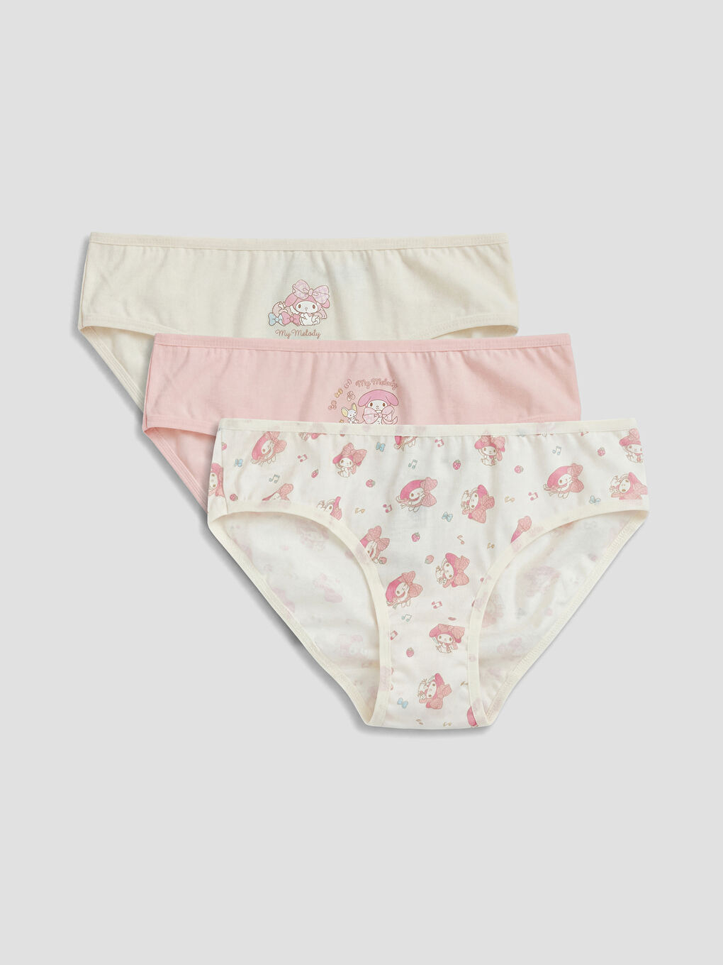 My Melody Baskılı Kız Çocuk Külot 3'lü-5