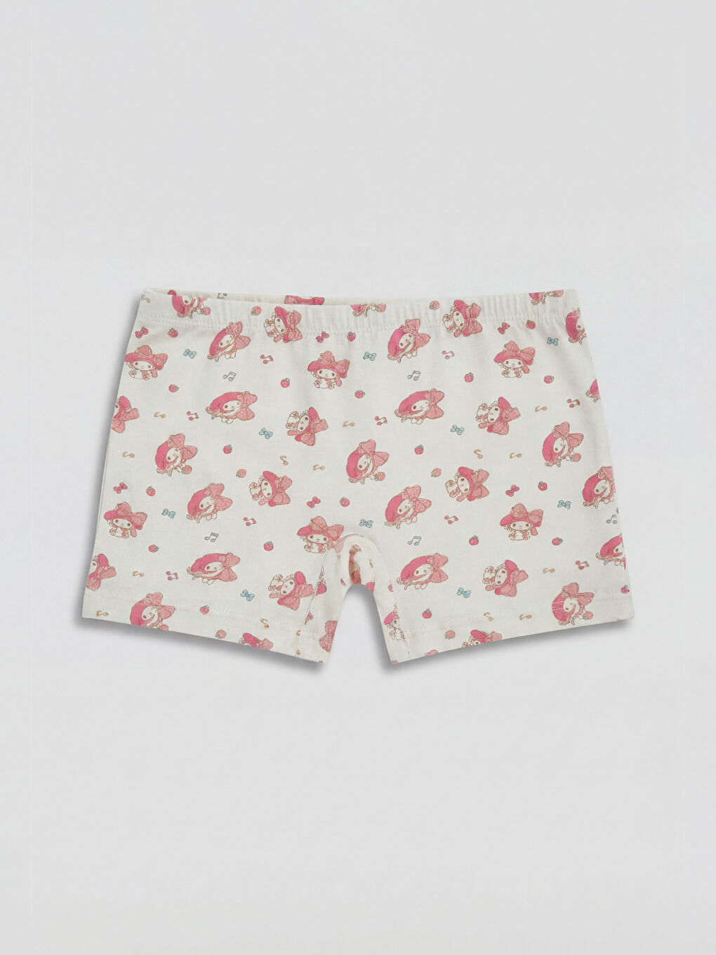 Ekru My Melody Lisanslı Kız Çocuk Boxer 3'lü-4
