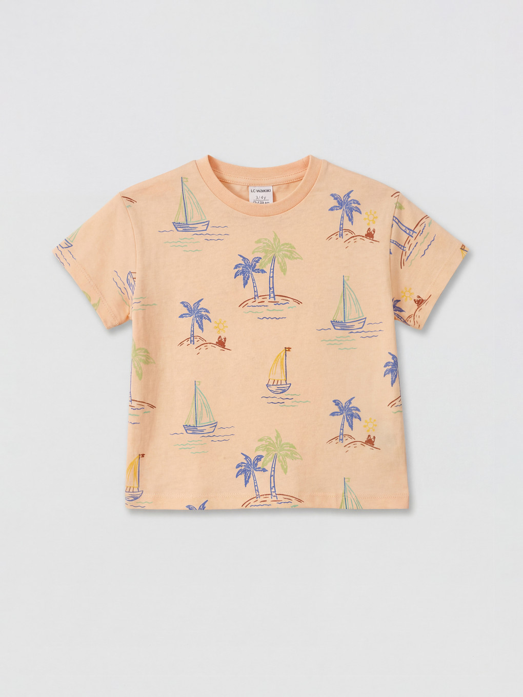 Patterned Baby Boys' Shorts Set-1