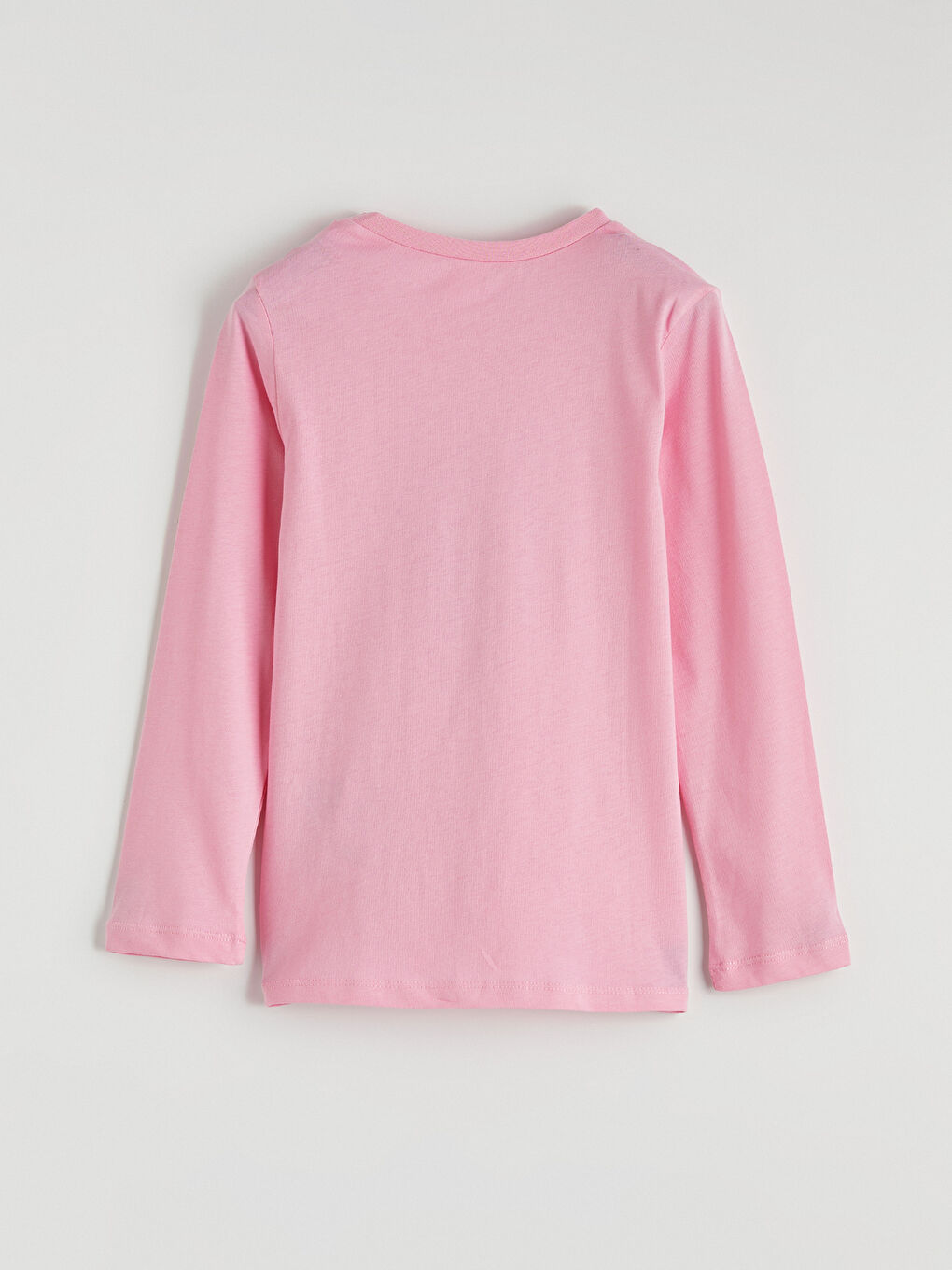 Pembe Bisiklet Yaka Baskılı Kız Çocuk Pijama Takımı-3