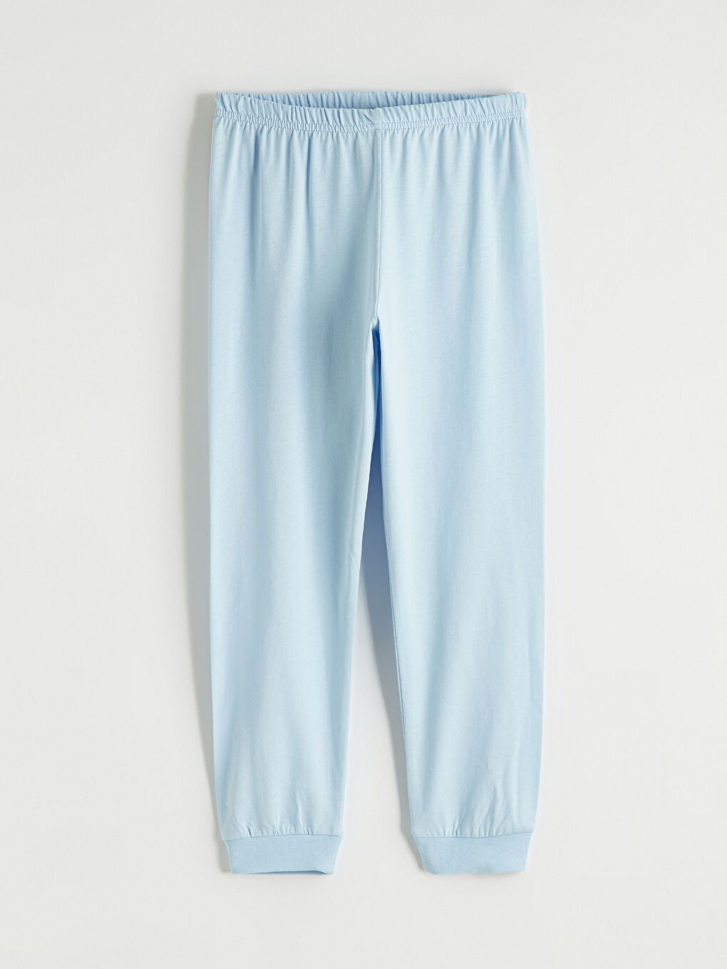 Mavi Baskılı Kız Çocuk Pijama Takım-4