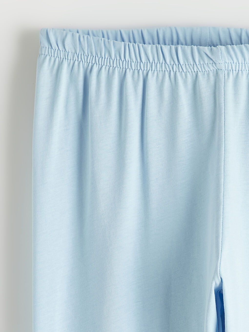 Mavi Baskılı Kız Çocuk Pijama Takım-5