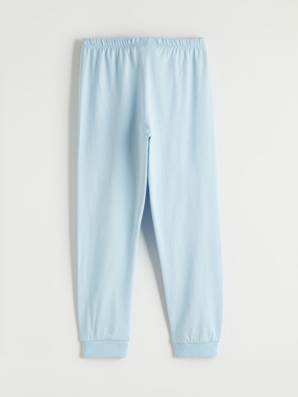 Mavi Baskılı Kız Çocuk Pijama Takım-6