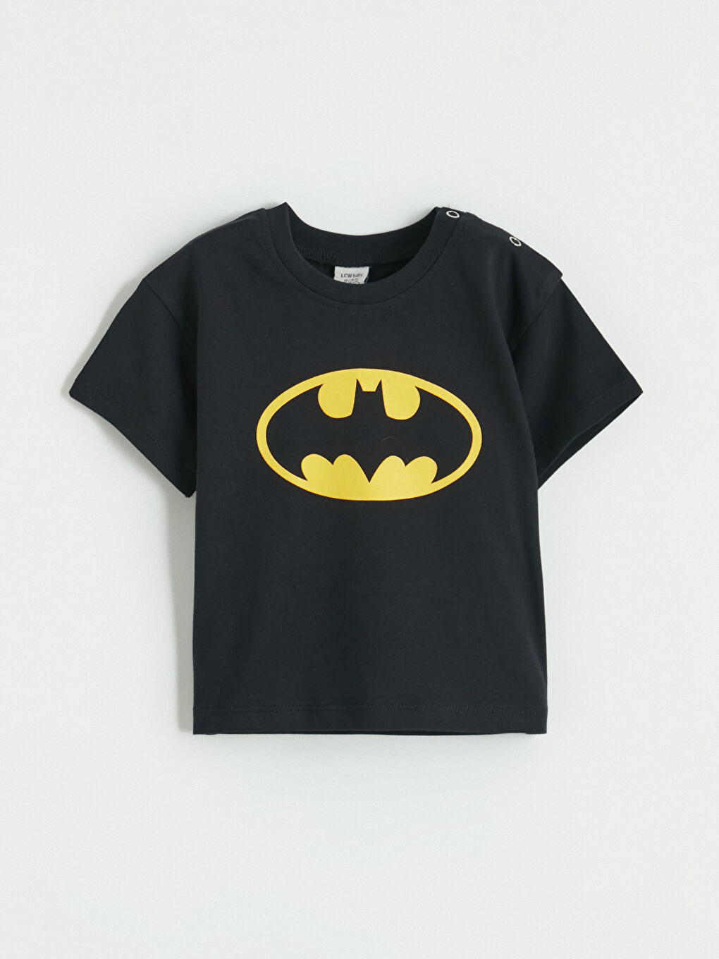 Batman Print Baby Boy T-Shirt and Shorts Set-1