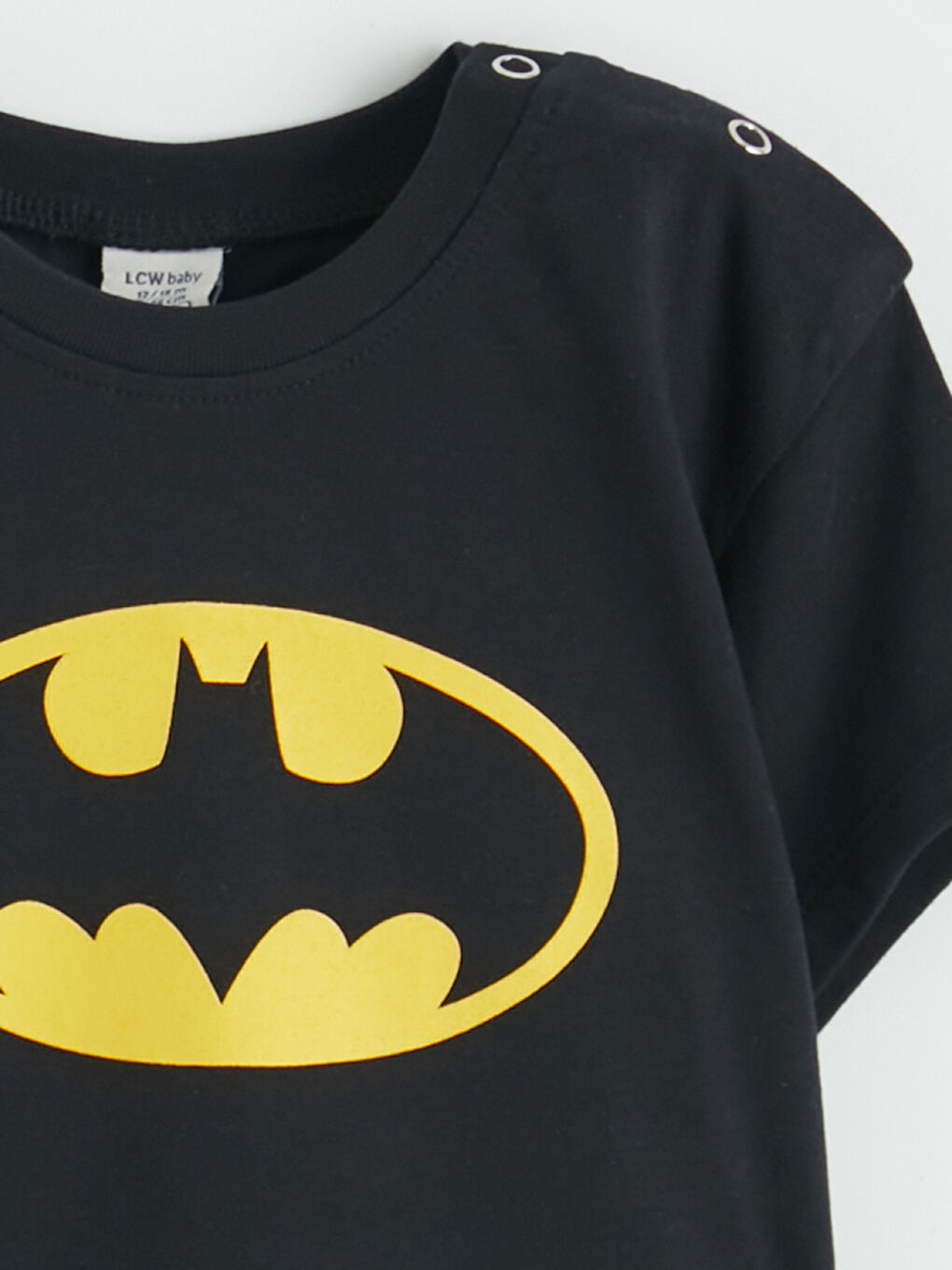 Batman Print Baby Boy T-Shirt and Shorts Set-2