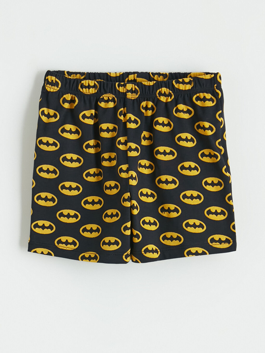 Batman Print Baby Boy T-Shirt and Shorts Set-4