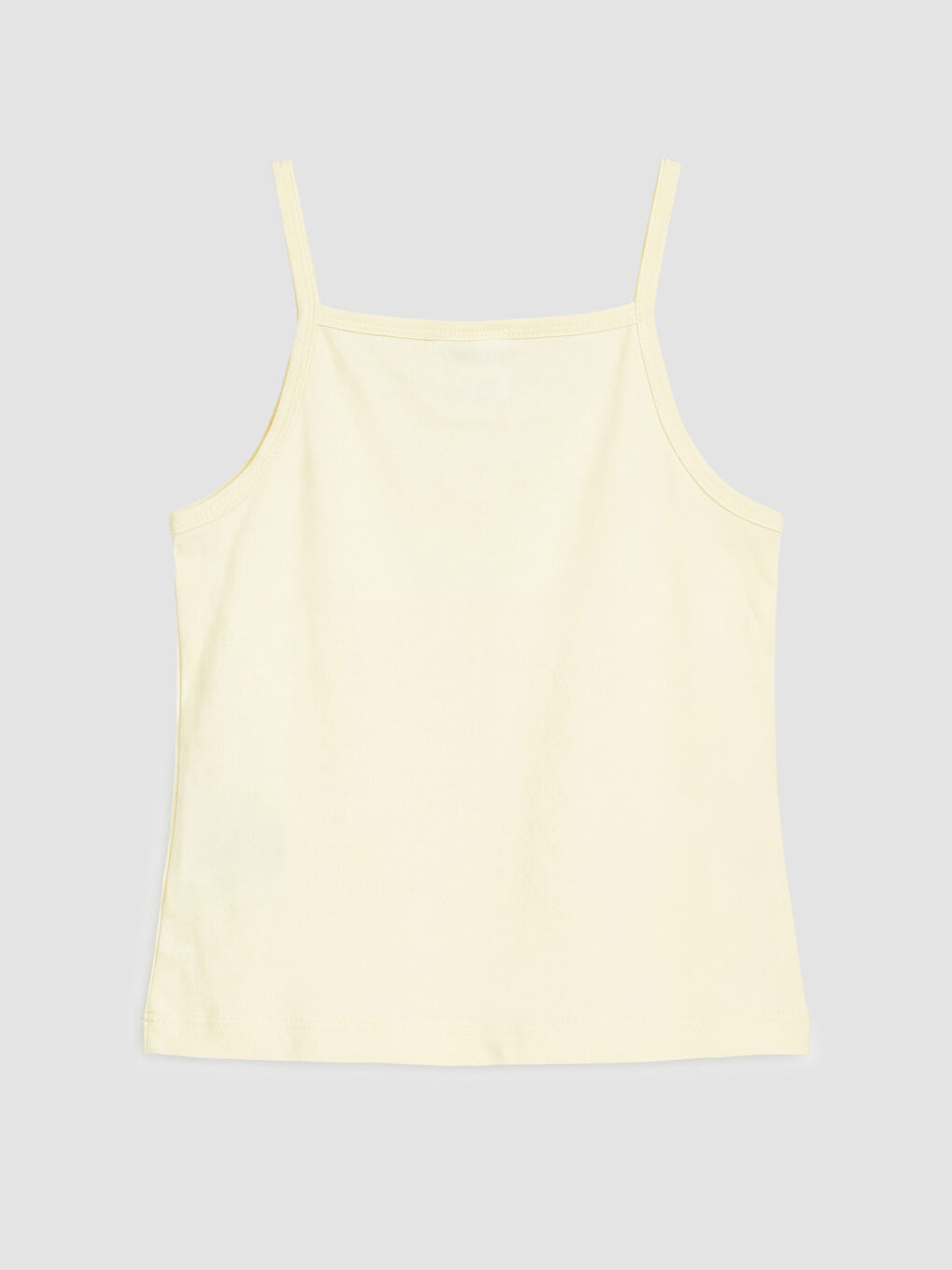 Ekru Hello Kitty Baskılı İp Askılı Kız Çocuk Atlet 2'li-4