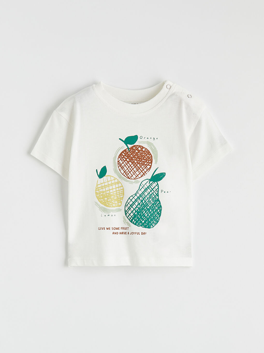 Printed Baby Boy T-Shirt and Shorts-1