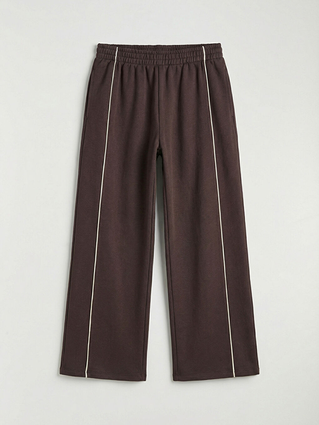 Mürdüm Bisiklet Yaka Kız Çocuk Kalın Sweatshirt ve Eşofman Altı-3