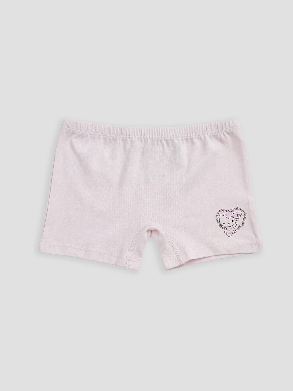 Sarı Kız Çocuk Hello Kitty Baskılı Boxer 3'lü-2