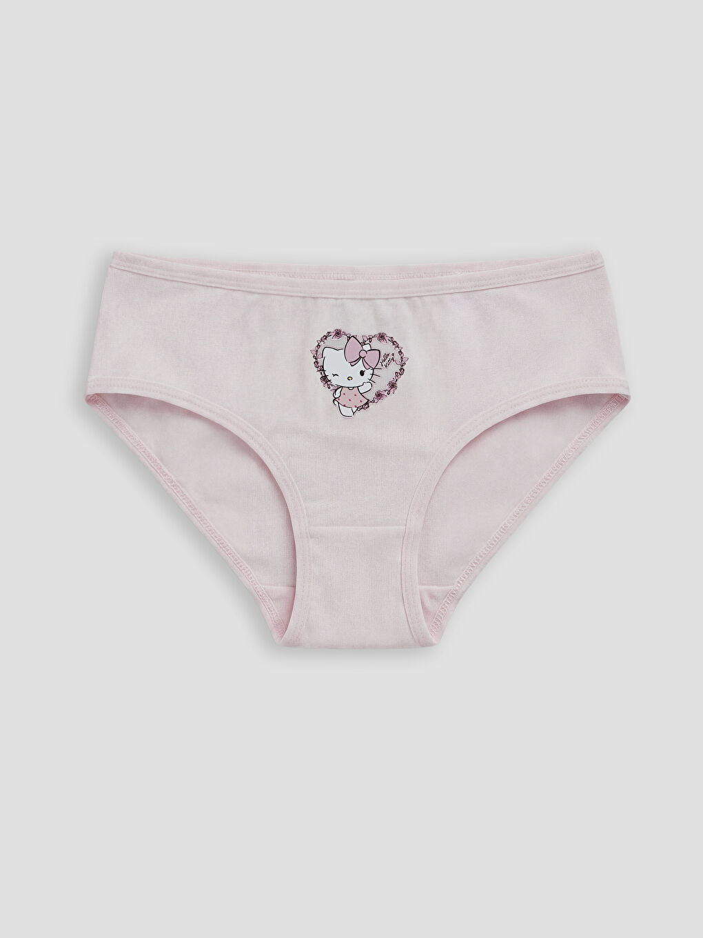 Sarı Hello Kitty Baskılı Kız Çocuk Külot 3'lü-3