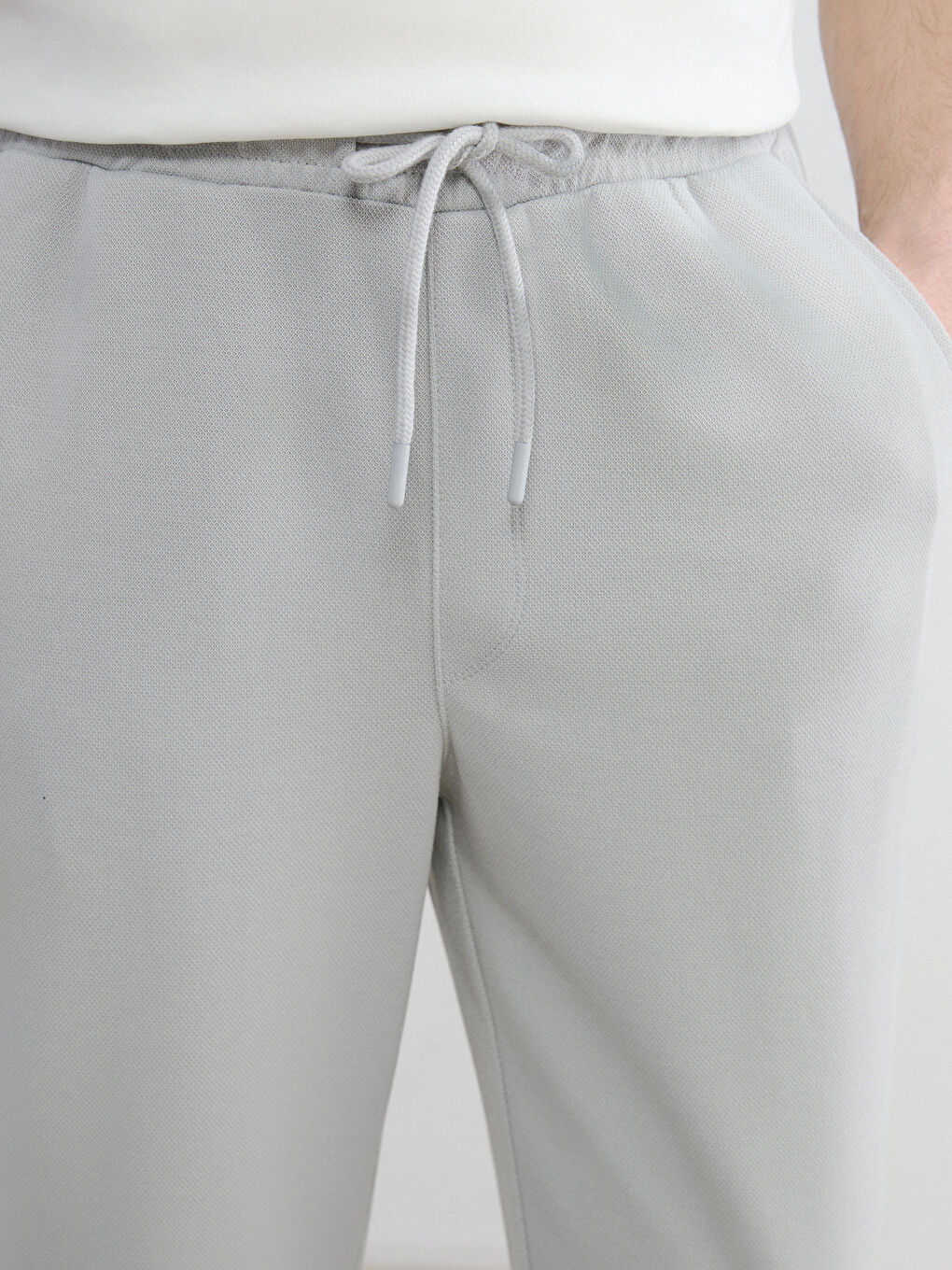 Gri Slim Fit Erkek Pantolon-2