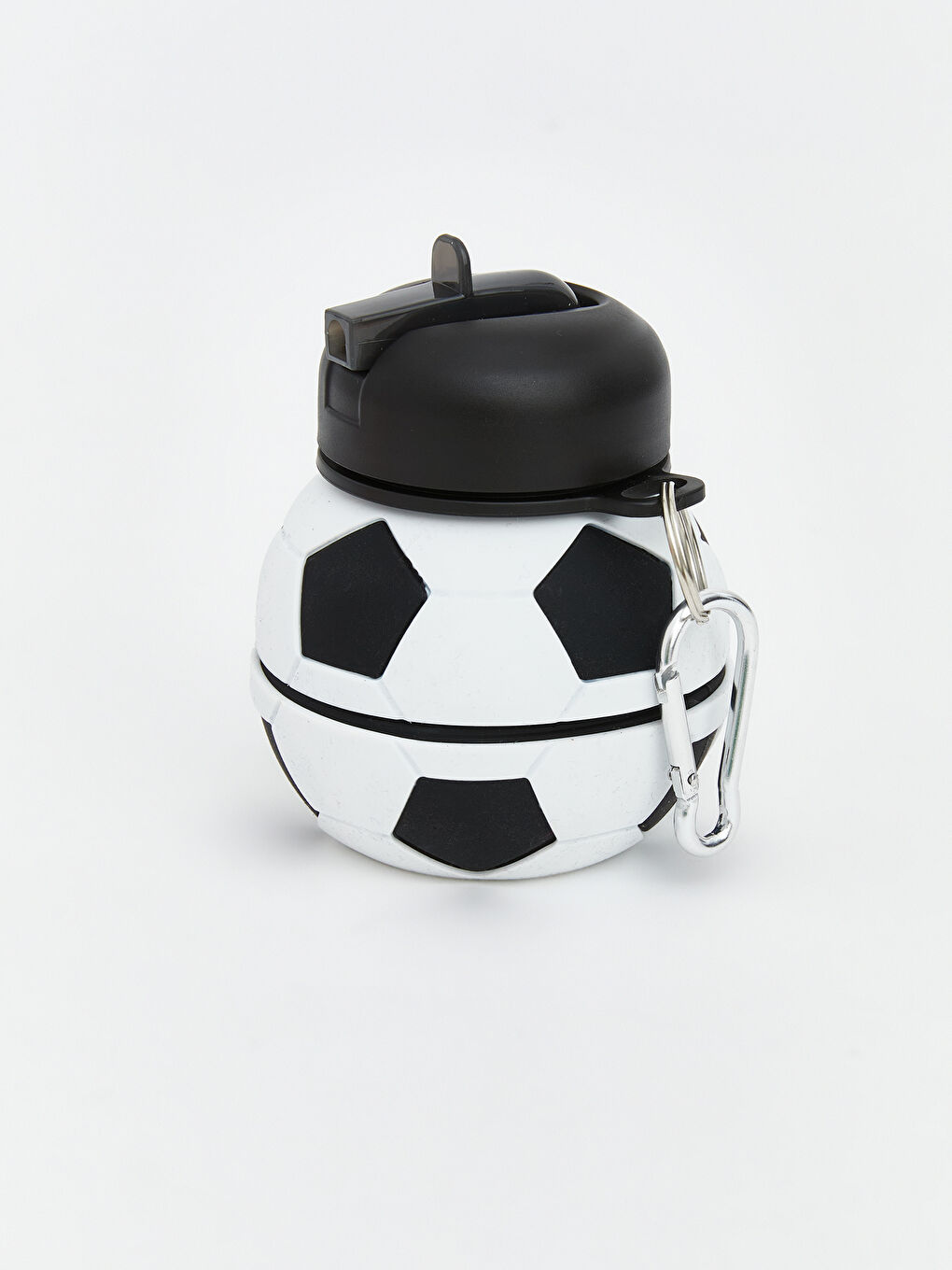 زجاجة ماء مرنة مزينة بالأعلى-1