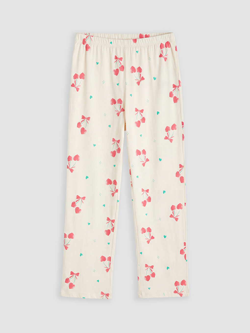 Frau BEIGE Pyjama-Set-2