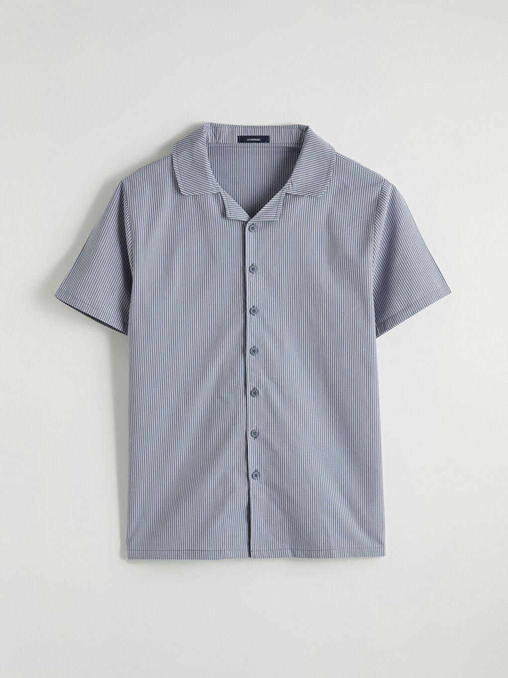 Ensemble pyjama court rayé pour homme coupe régulière-5