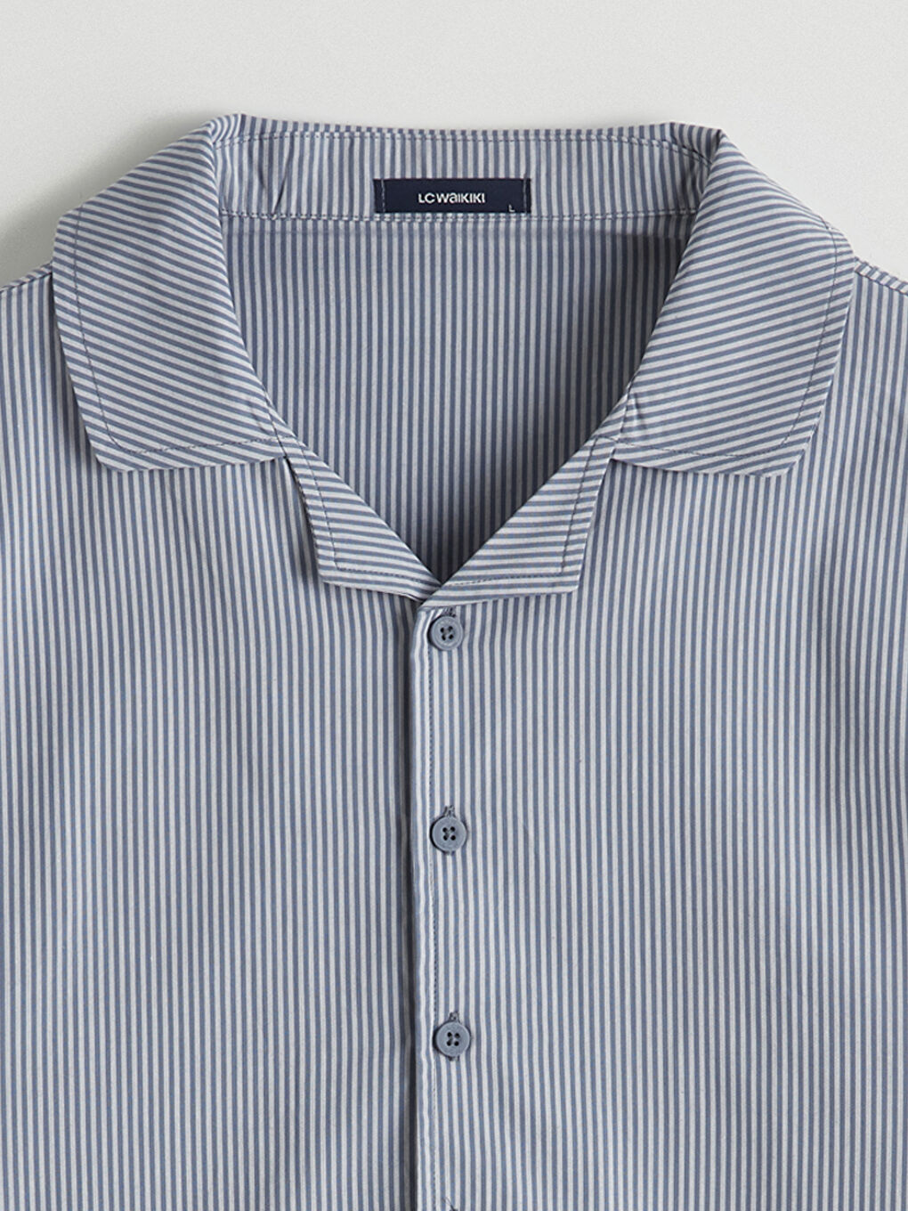 Ensemble pyjama court rayé pour homme coupe régulière-6