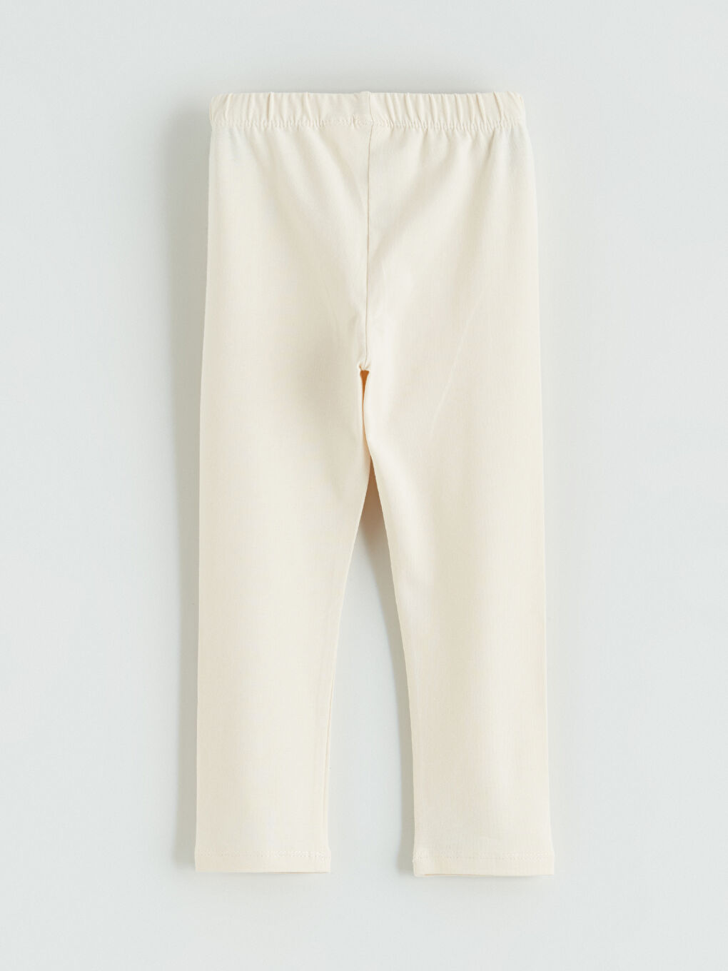 Pembe Beli Lastikli Baskılı Kız Çocuk Tayt-2