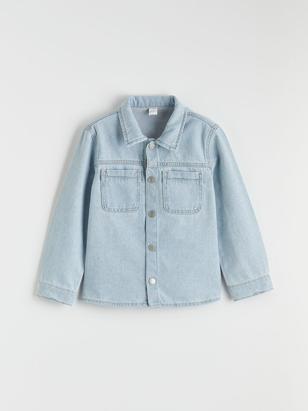 İndigo Erkek Çocuk Jean Gömlek