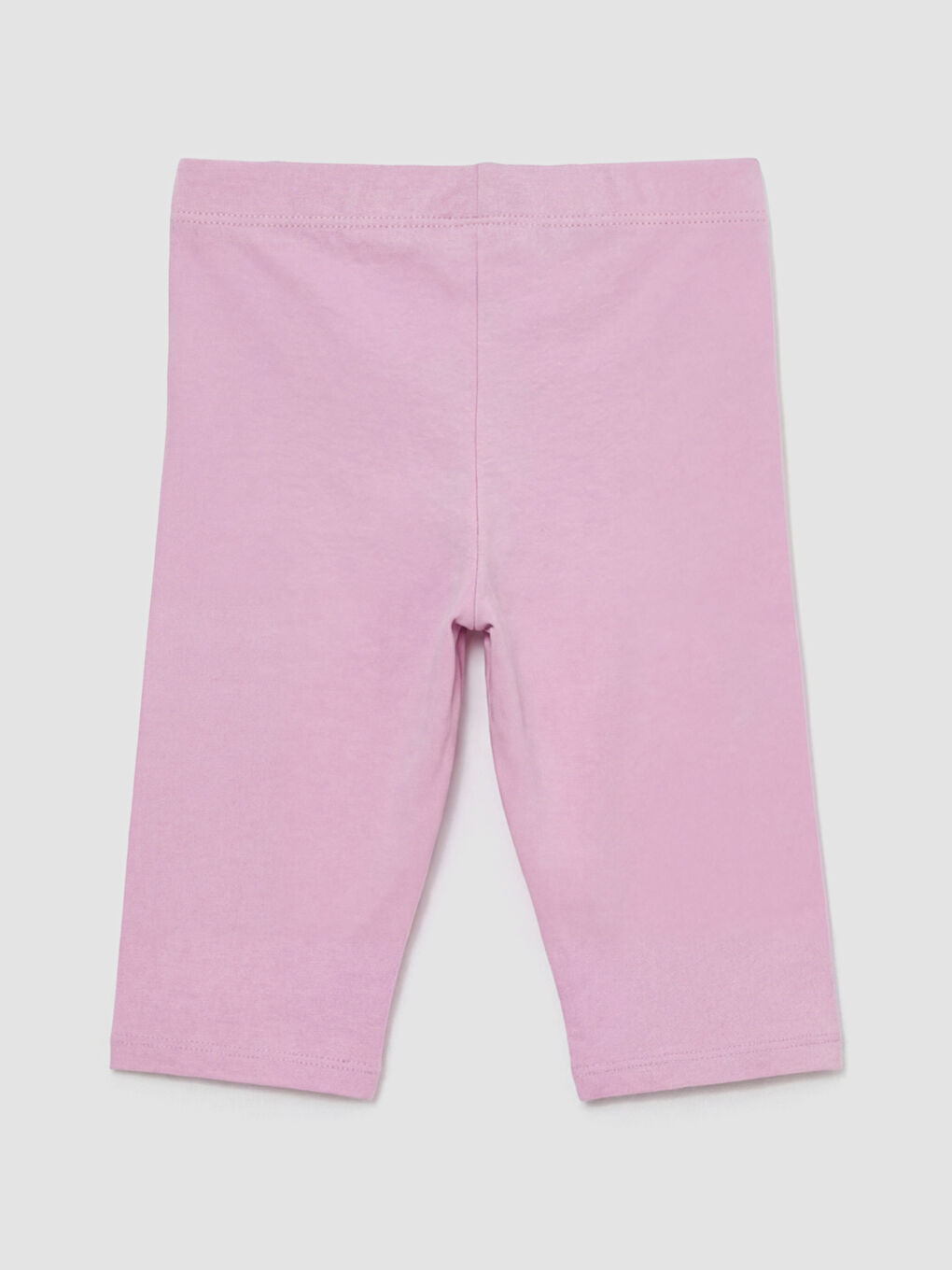 Lila Fiyonk Baskılı Kız Çocuk Tayt 2'li-4