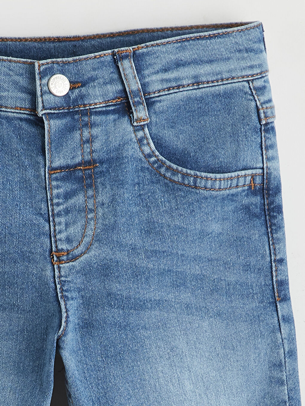 İndigo Erkek Bebek Slim Fit Jean Pantolon-2