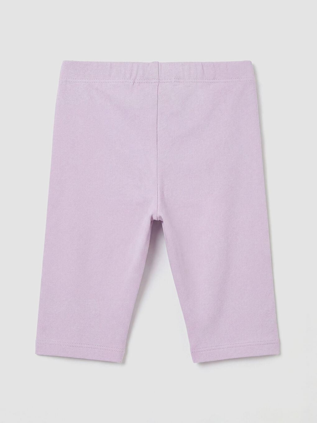 Lila Baskılı Kız Çocuk Tayt 2'li-2