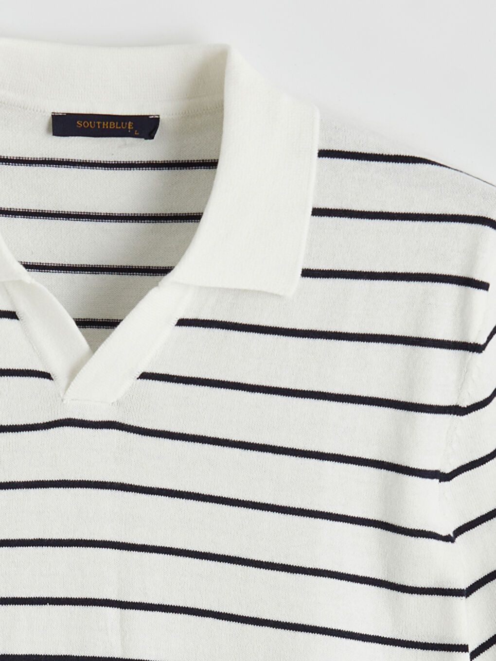 Мужчины экрю Свитер-7