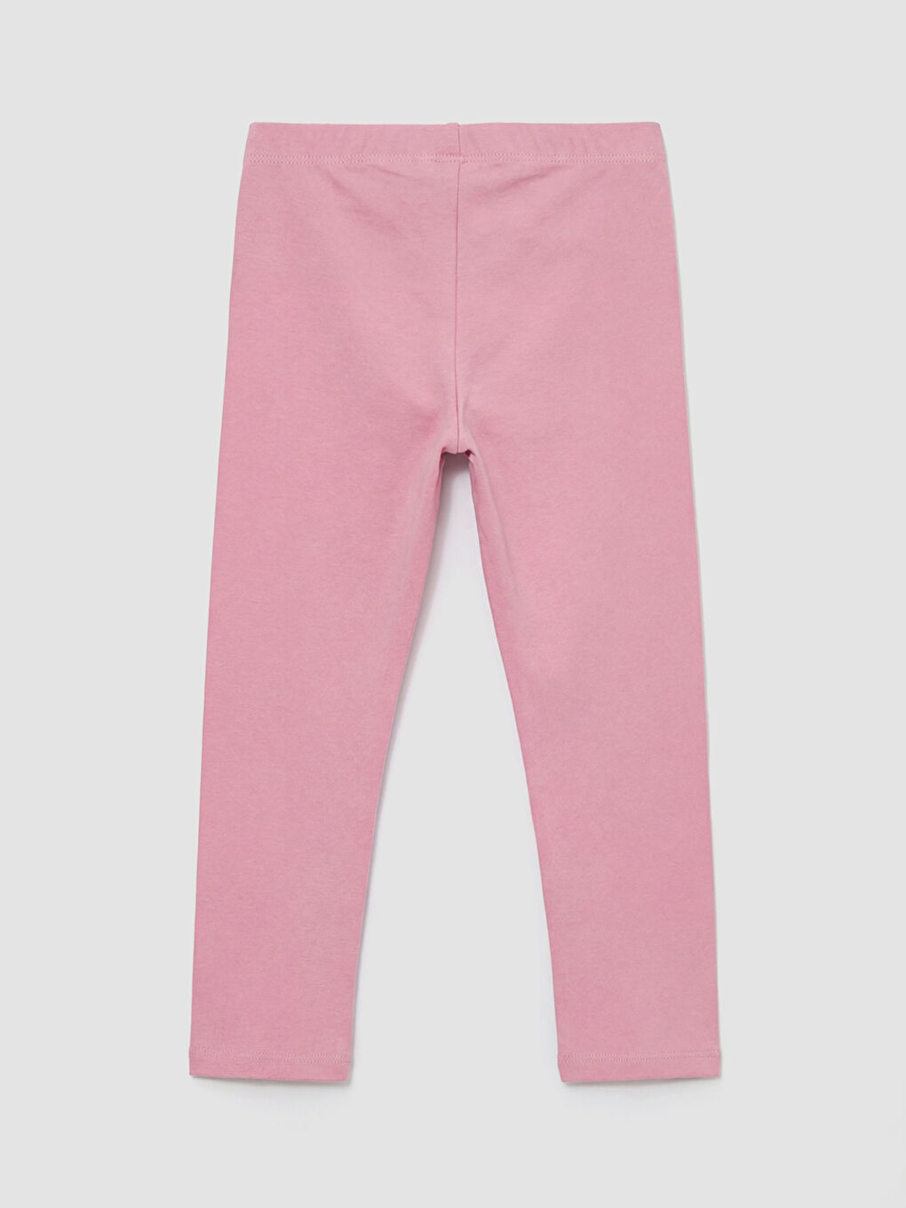 Pembe Kalp Baskılı Kız Çocuk Tayt 2'li-4