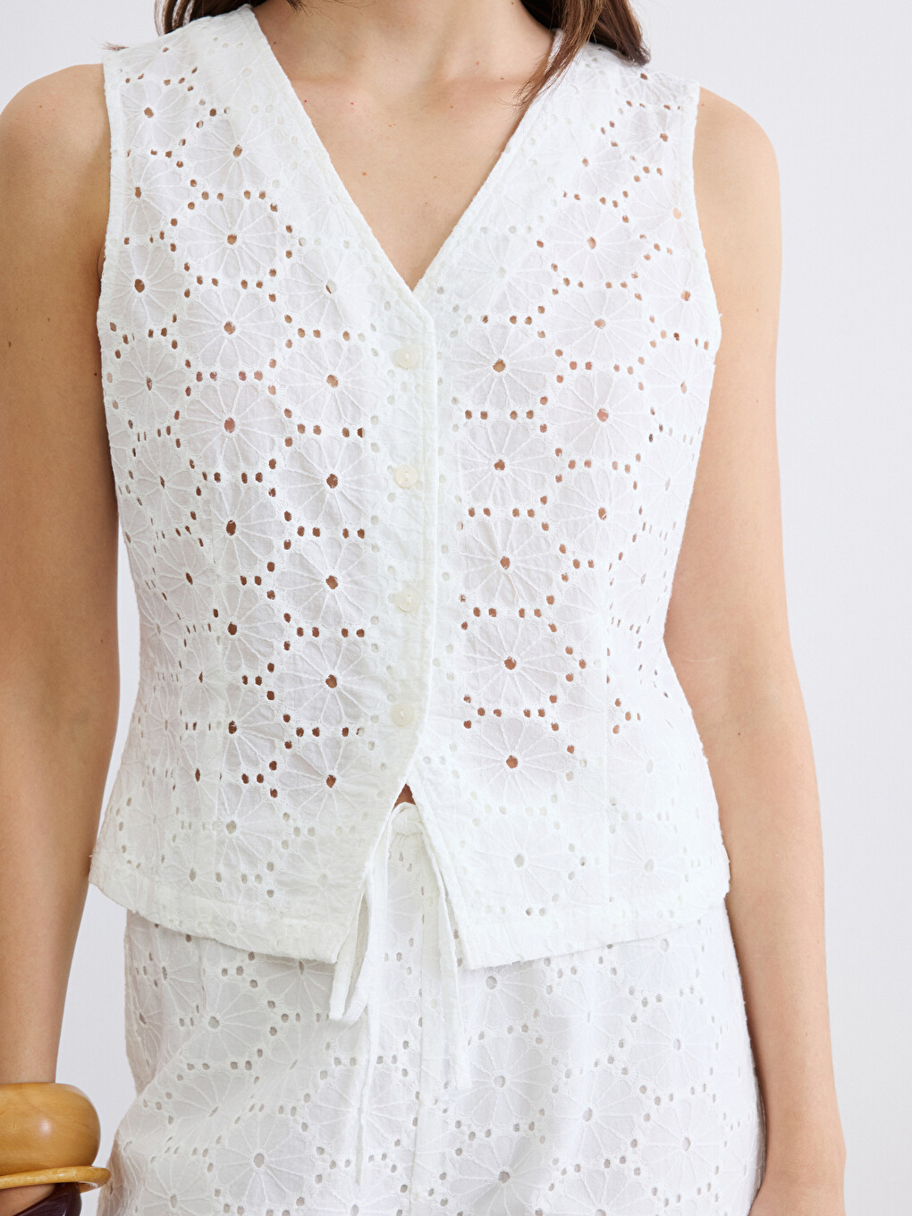 Woman White Blouse-2