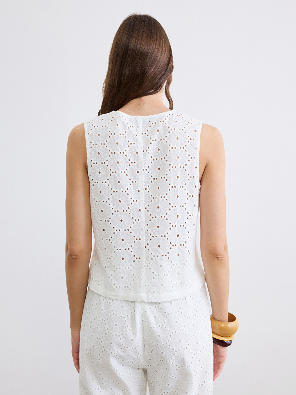 Woman White Blouse-3