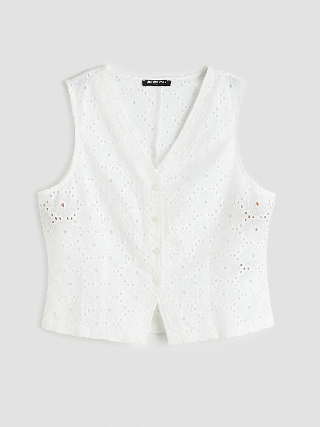 Woman White Blouse-4