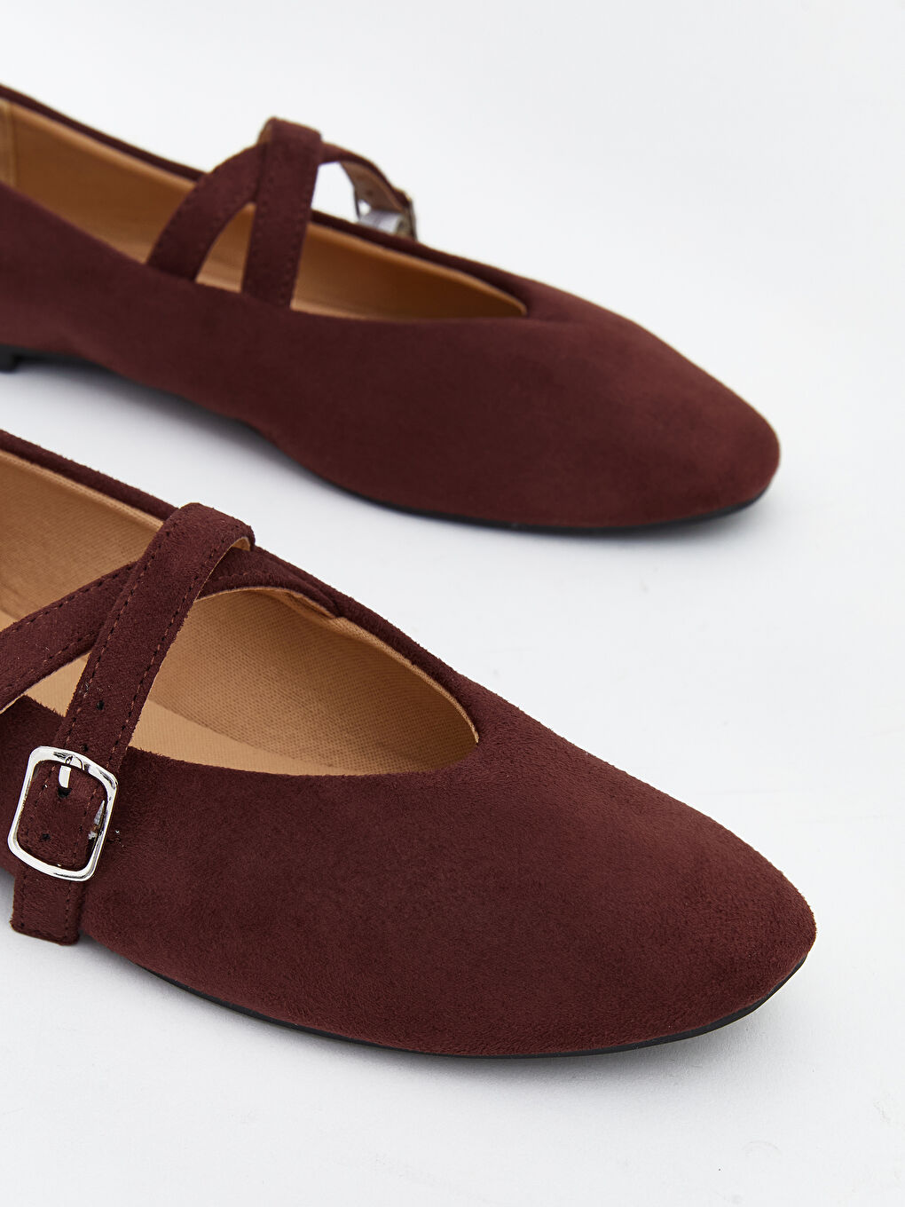 Woman BORDEAUX Ballet Flats-2