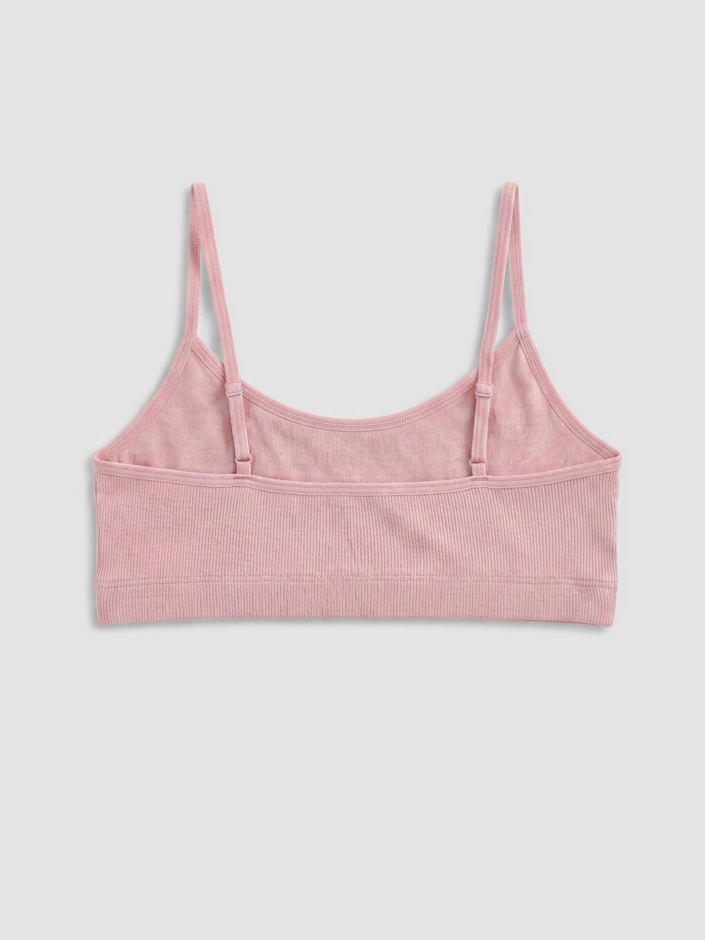 Pembe Balensiz Çıkarılabilir Pedli Büstiyer-1