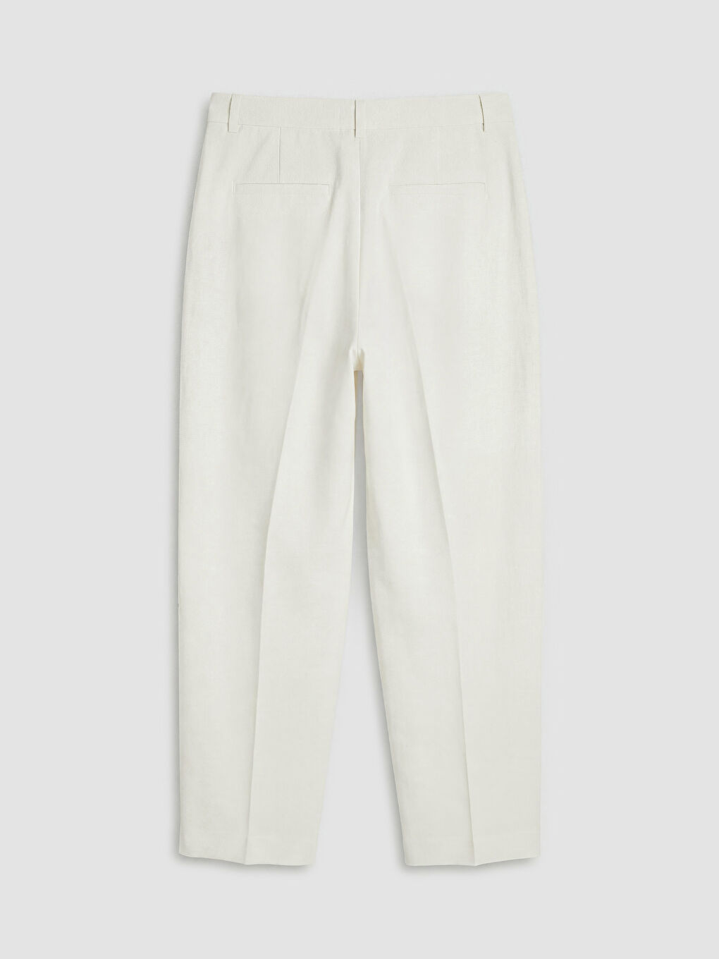 Woman Beige Trousers-1